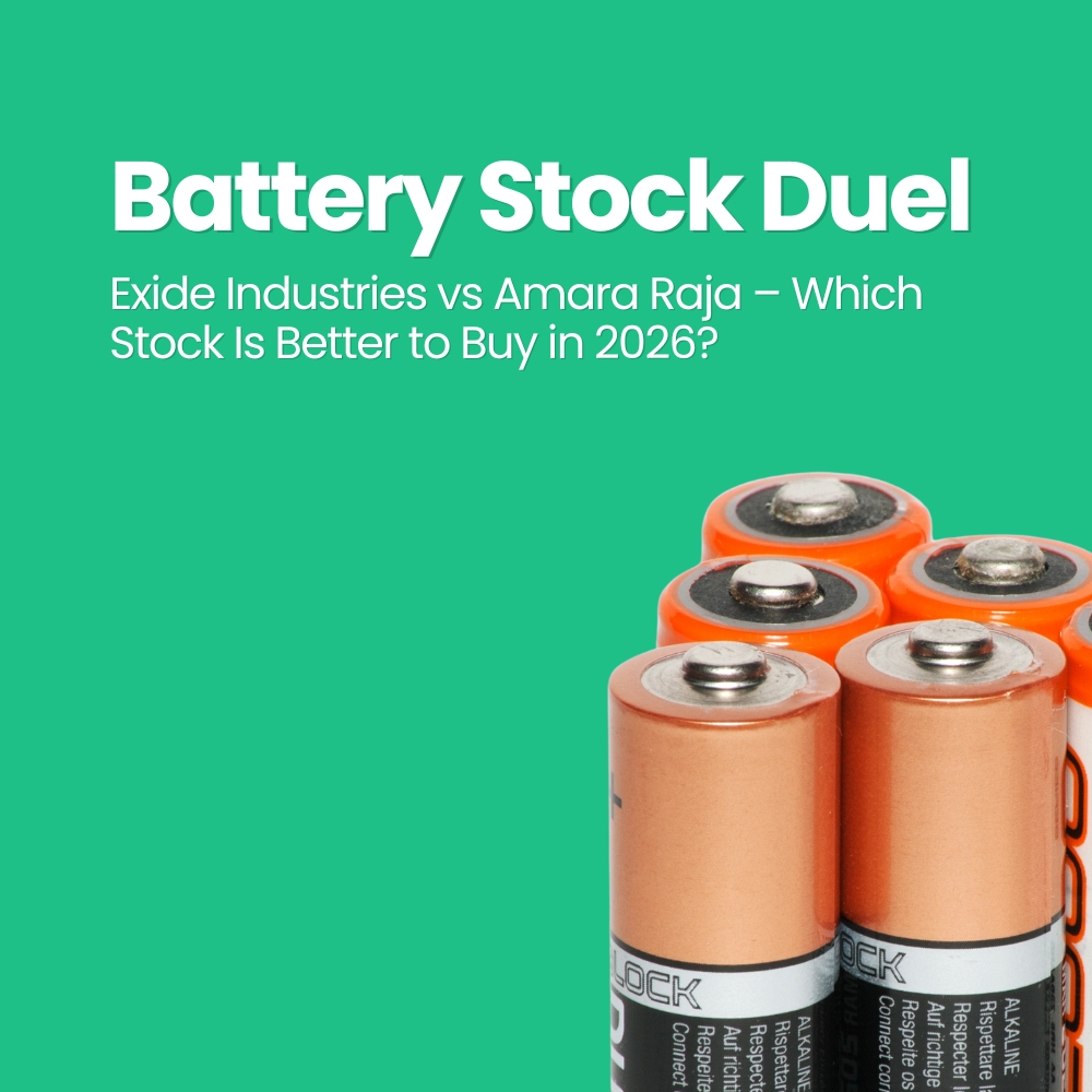 Featured image for Battery Stock Duel: Exide Industries vs Amara Raja – Which Stock Is Better to Buy in 2026?