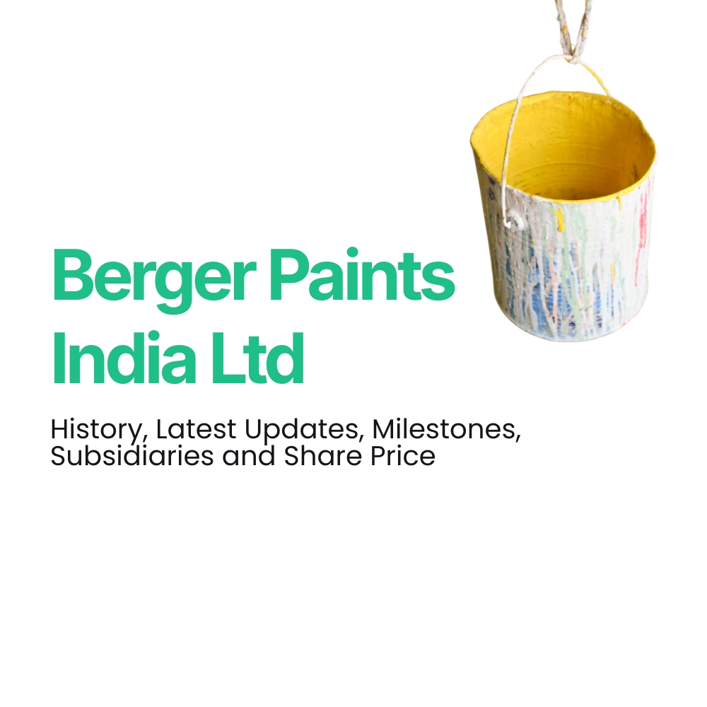 Featured image for Berger Paints India Ltd: History, Latest Updates, Milestones, Subsidiaries and Share Price