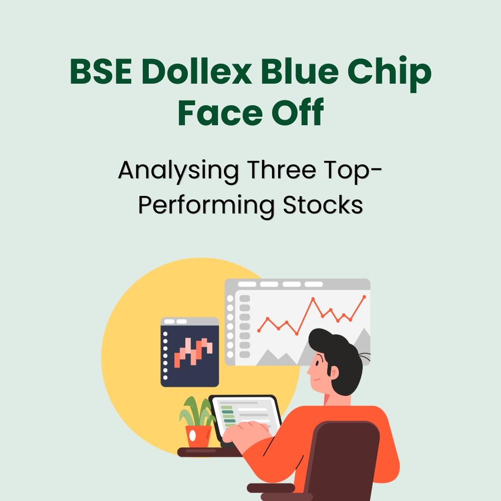 Featured image for BSE Dollex Blue Chip Face Off: Analysing Three Top-Performing Stocks