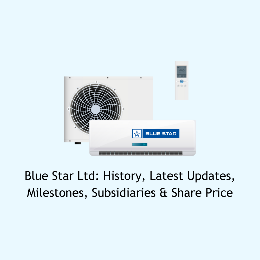Featured image for Blue Star Ltd.: History, Latest Updates, Milestones, Subsidiaries & Share Price