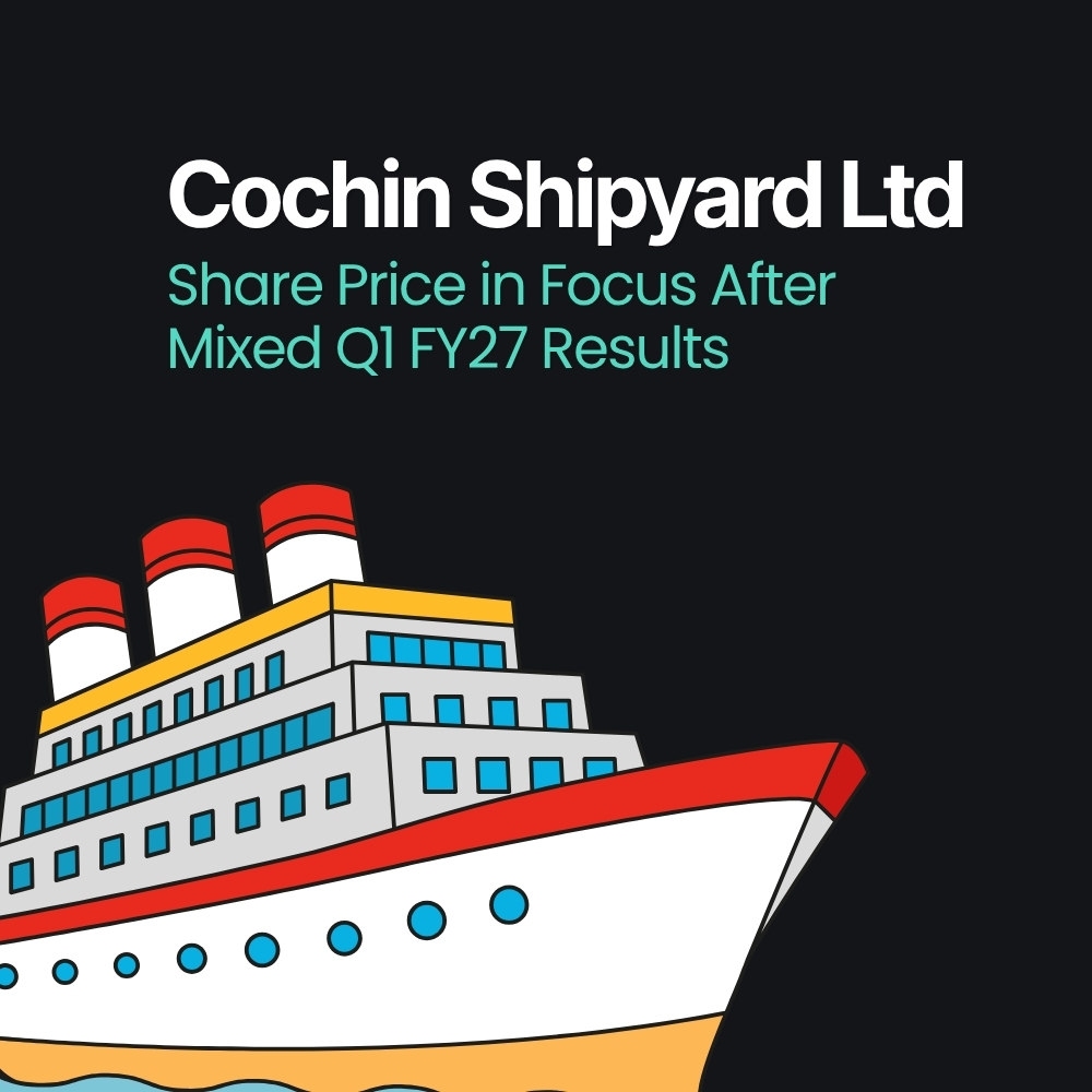 Featured image for Cochin Shipyard Ltd Share Price in Focus After Mixed Q1 FY27 Results