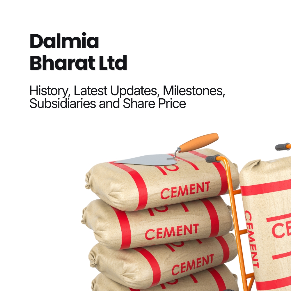 Featured image for Dalmia Bharat Ltd.: History, Latest Updates, Milestones, Subsidiaries and Share Price