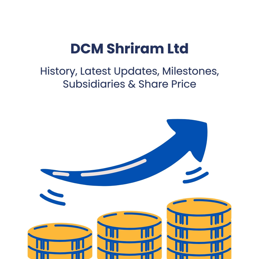 Featured image for DCM Shriram Ltd: History, Latest Updates, Milestones, Subsidiaries and Share Price