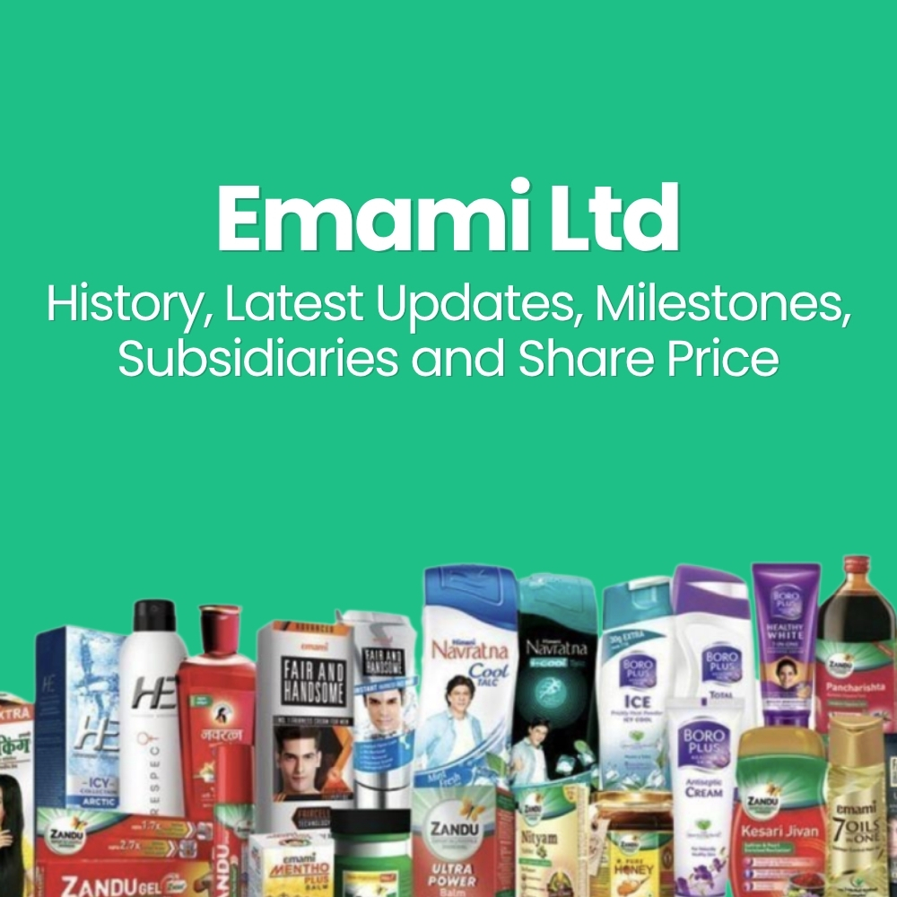 Featured image for Emami Ltd: History, Latest Updates, Milestones, Subsidiaries and Share Price