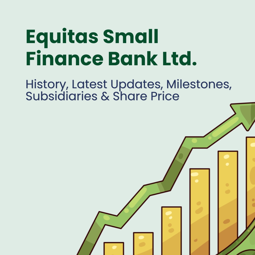 Featured image for Equitas Small Finance Bank Ltd. – History, Latest Updates, Milestones, Subsidiaries & Share Price