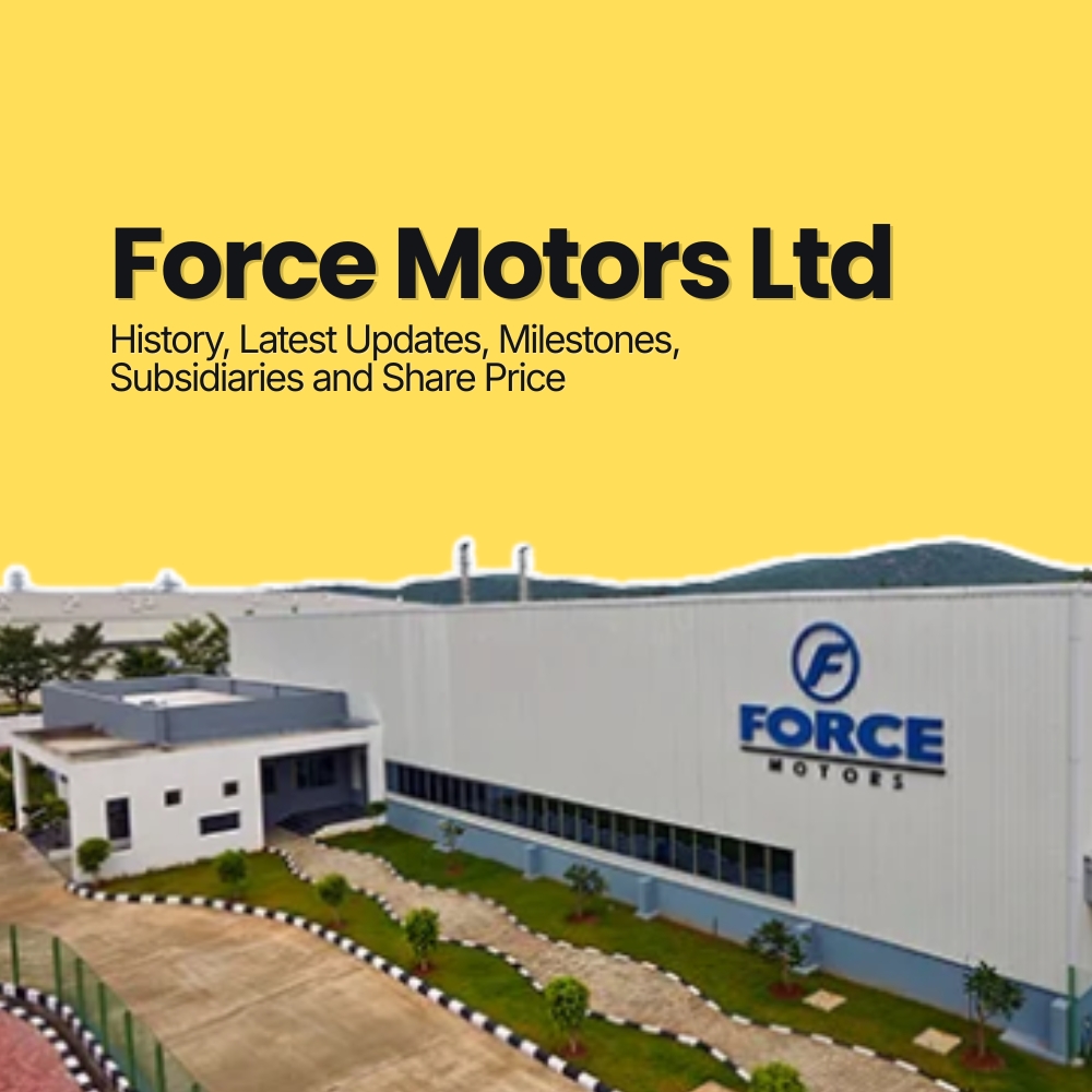 Featured image for Force Motors Ltd. – History, Latest Updates, Milestones, Subsidiaries & Share Price
