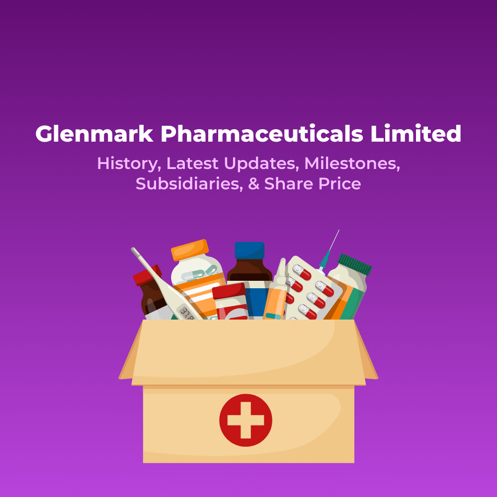 Featured image for Glenmark Pharmaceuticals Limited - History, Latest Updates, Milestones, Subsidiaries & Share Price