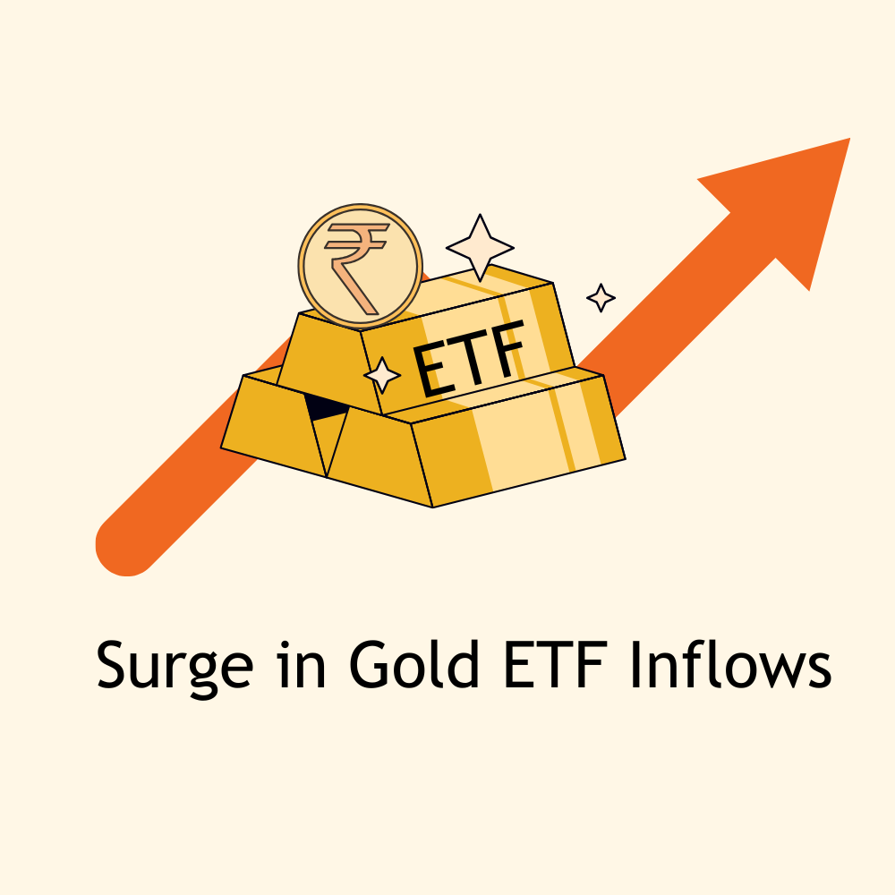 Featured image for Surge in Gold ETF Inflows as Indian Investors Turn to Safe-Haven Assets