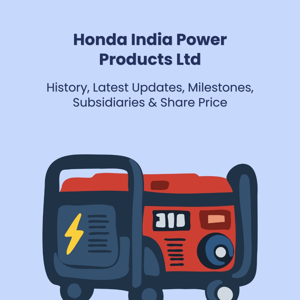 Featured image for Honda India Power Products Ltd.- History, Latest Updates, Milestones, Subsidiaries & Share Price