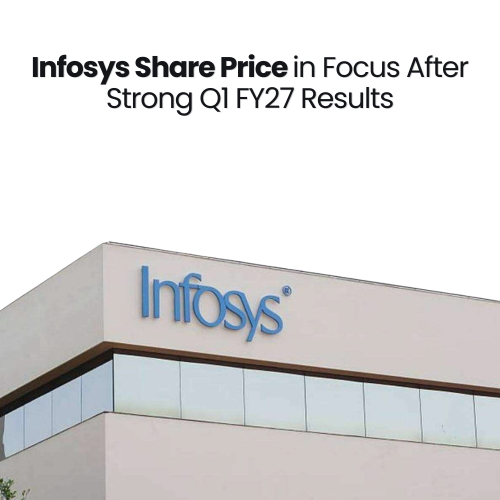 Featured image for Infosys Share Price in Focus After Strong Q1 FY27 Results