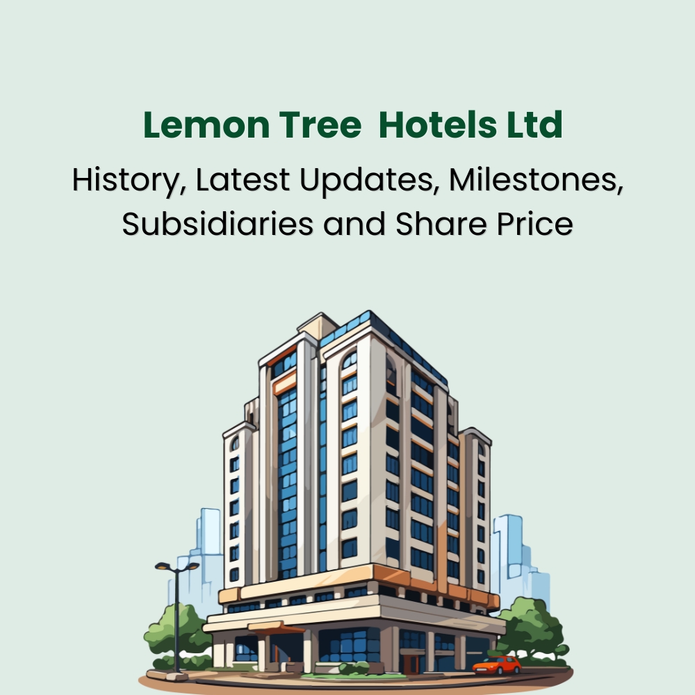 Featured image for Lemon Tree Hotels Limited - History, Latest Updates, Milestones, Subsidiaries & Share Price