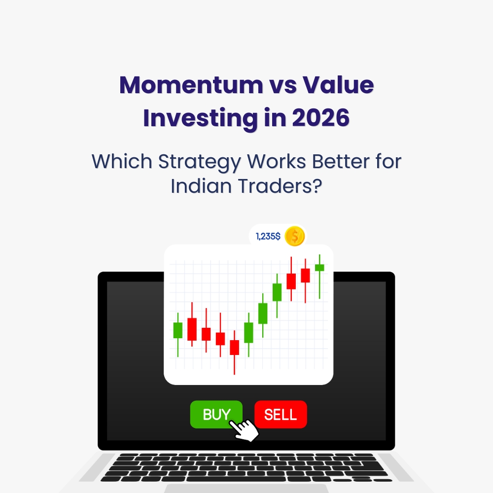 Featured image for Momentum vs Value Investing in 2026: Which Strategy Works Better for Indian Traders?