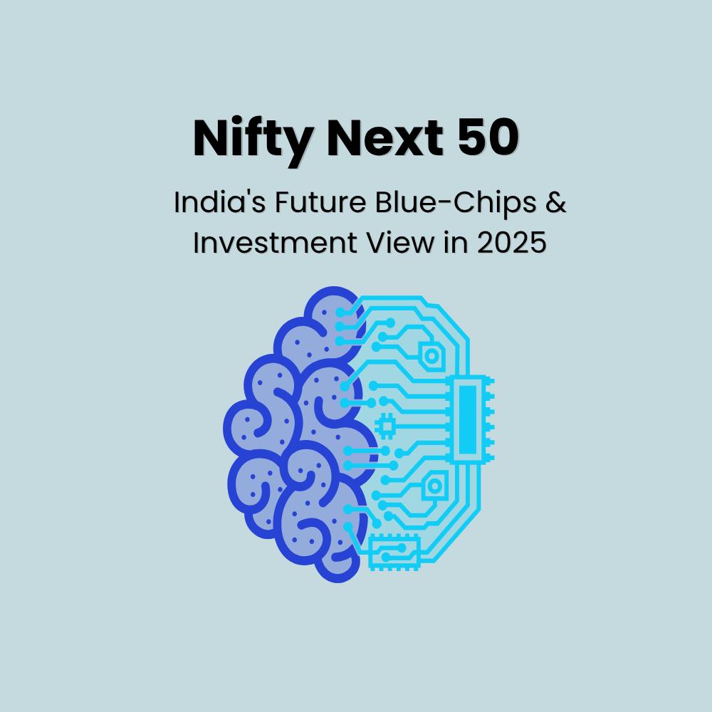 Featured image for Nifty Next 50: India's Future Blue-Chips & Investment View in 2025