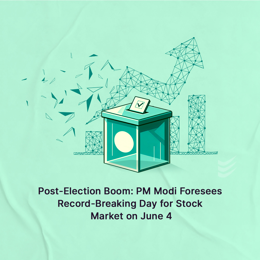 Featured image for Post-Election Boom: PM Modi Foresees Record-Breaking Day for Stock Market on June 4