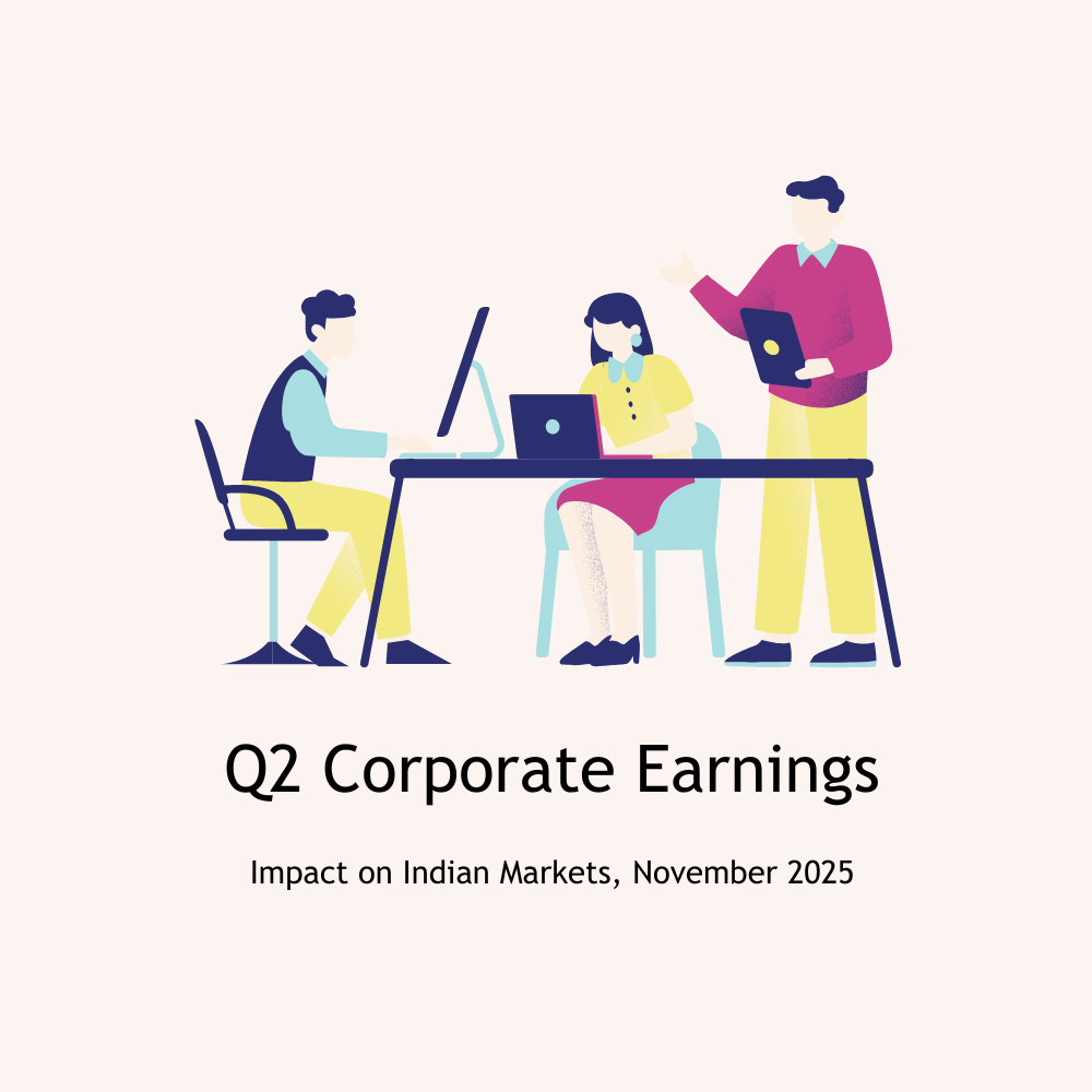 Featured image for Q2 Corporate Earnings Impact on Indian Markets, November 2025