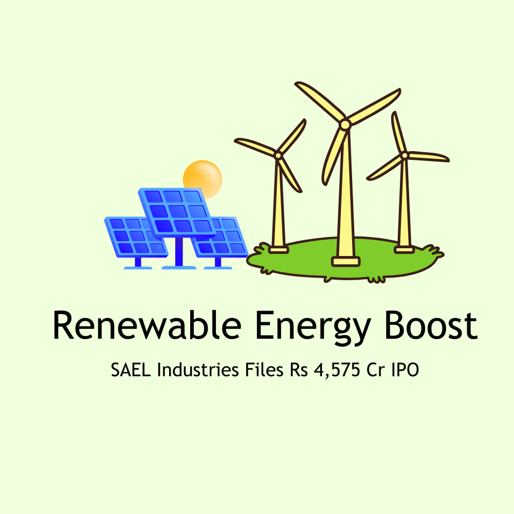 Featured image for Renewable Energy Boost: SAEL Industries Files Rs 4,575 Cr IPO