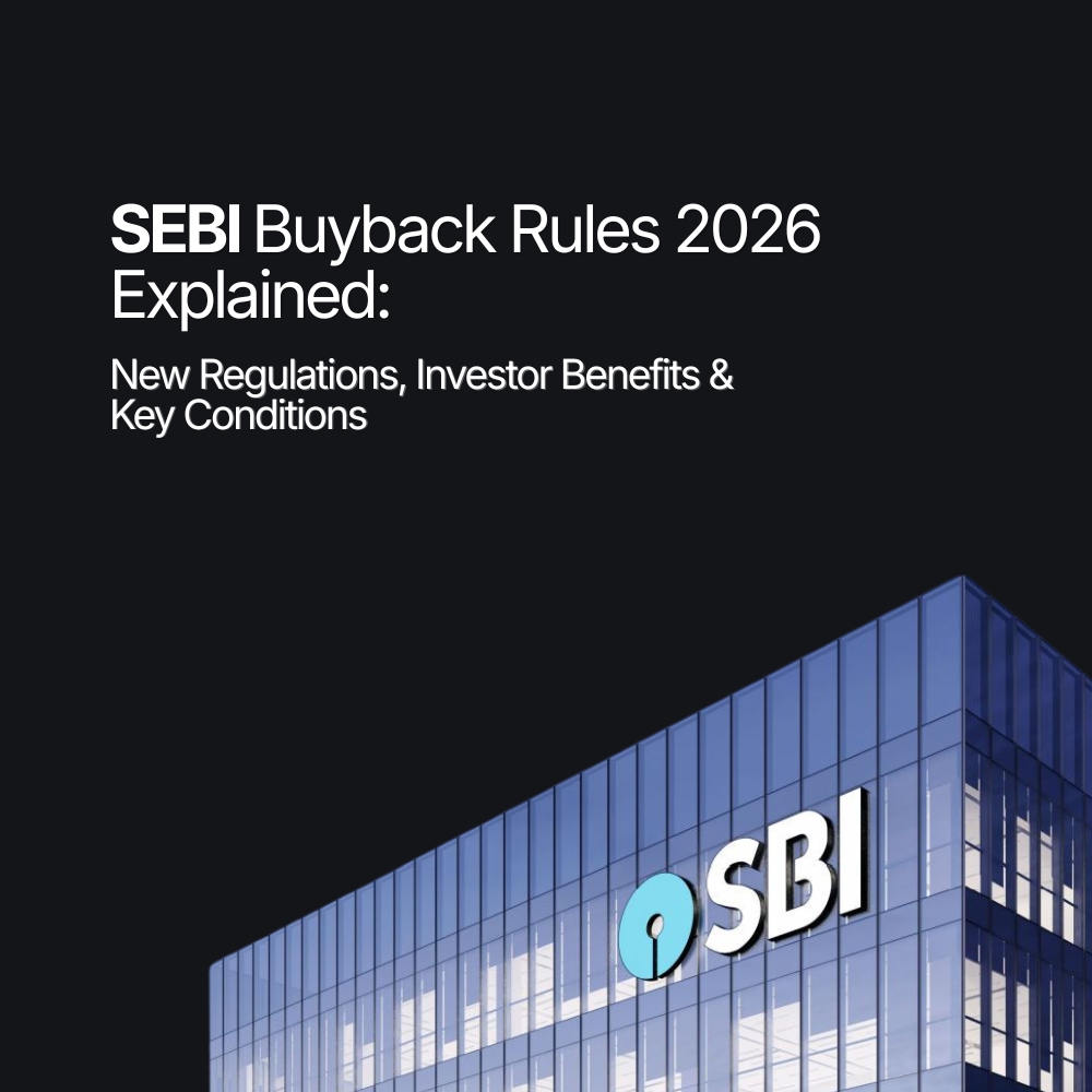 Featured image for SEBI Buyback Rules 2026 Explained: New Regulations, Investor Benefits & Key Conditions
