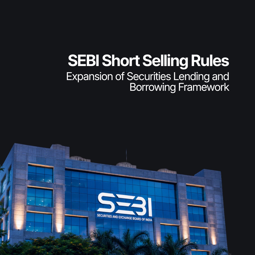 Featured image for SEBI Short Selling Rules: Expansion of Securities Lending and Borrowing Framework