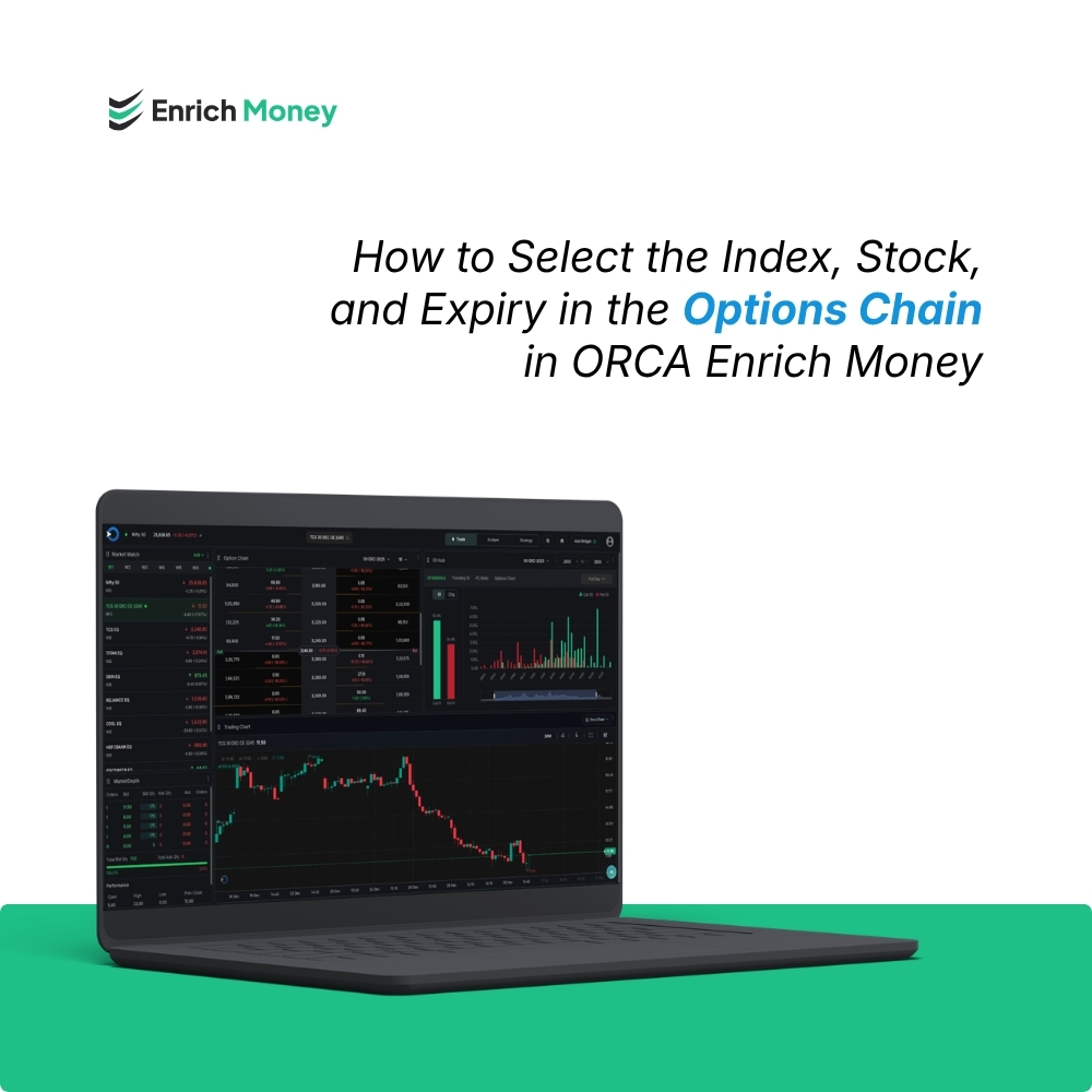 Featured image for How to Select the Index, Stock, and Expiry in the Options Chain in ORCA Enrich Money