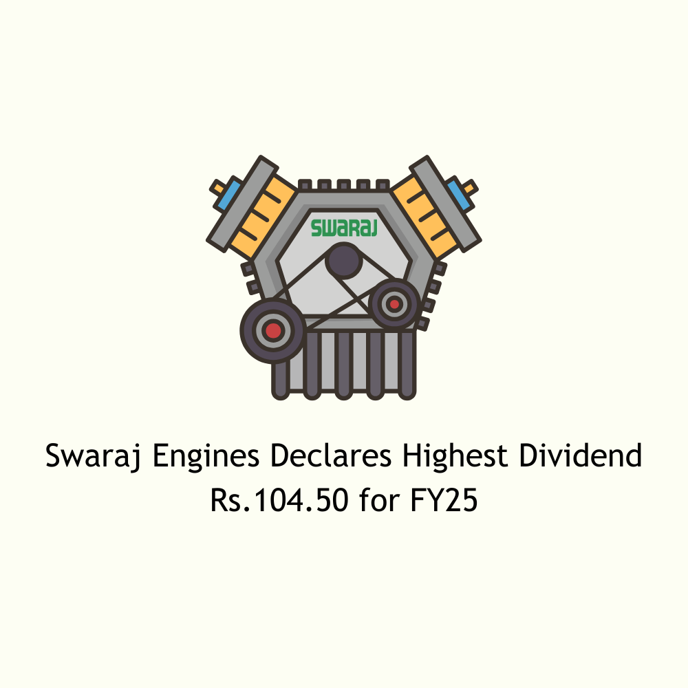 Featured image for Swaraj Engines Declares Highest Dividend Rs.104.50 for FY25