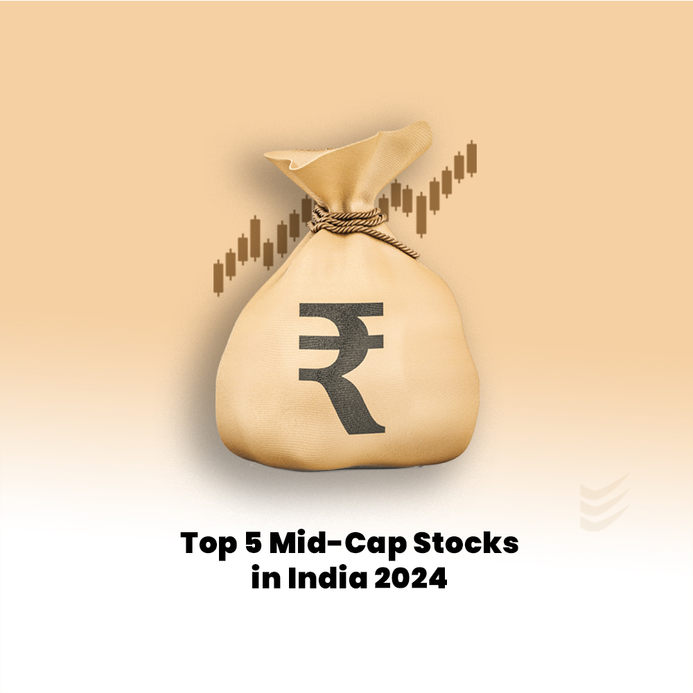 Featured image for  Top 5 Mid-Cap Stocks in India 2024