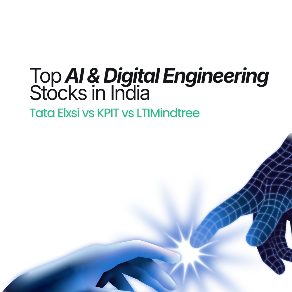 Featured image for Top AI & Digital Engineering Stocks in India: Tata Elxsi vs KPIT vs LTIMindtree