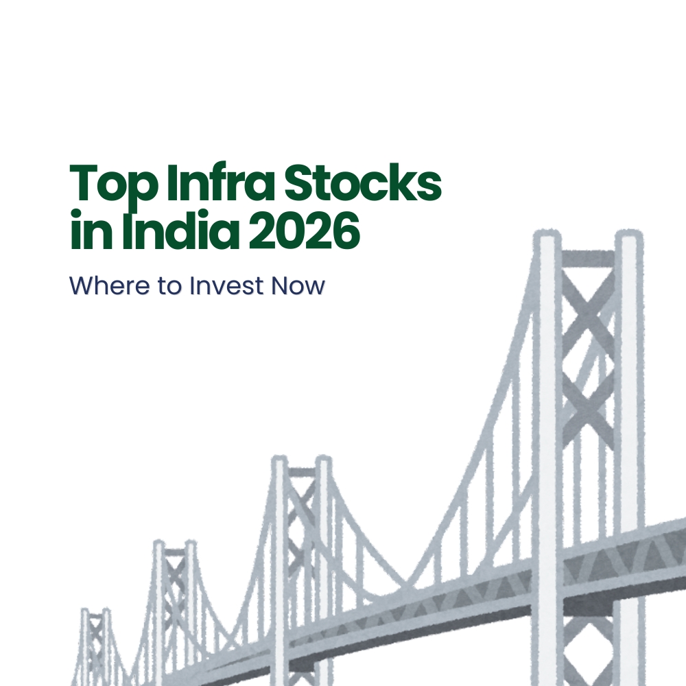 Featured image for Top Infra Stocks in India 2026: Where to Invest Now