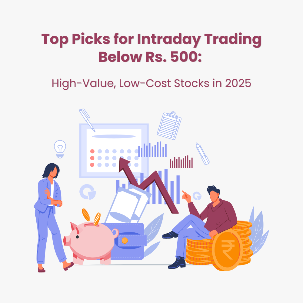 Featured image for Top Picks for Intraday Trading Below Rs. 500: High-Value, Low-Cost Stocks in 2025