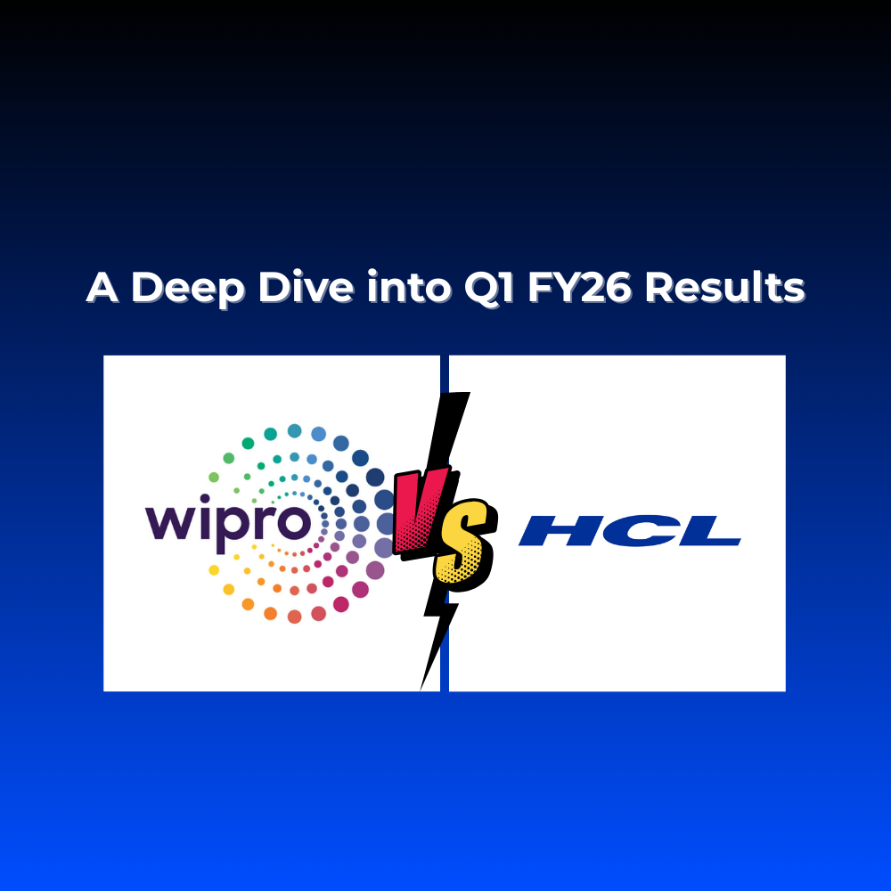 Featured image for Wipro vs HCL – A Deep Dive into Q1 FY26 Results