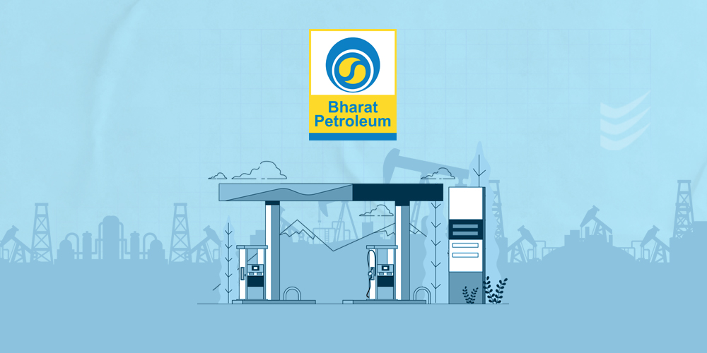 Bharat petroleum on sale share price